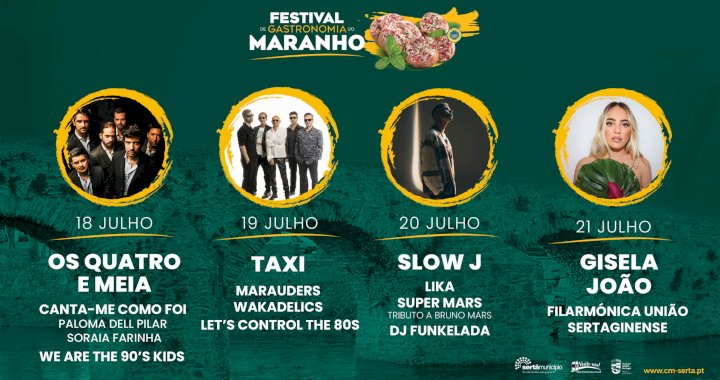 Festival de Gastronomia do Maranho da Sertã abre portas a 18 de Julho