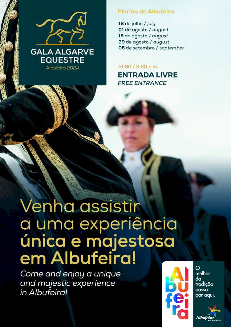 Gala Equestre regressa a Albufeira para homenagear o Cavalo Lusitano