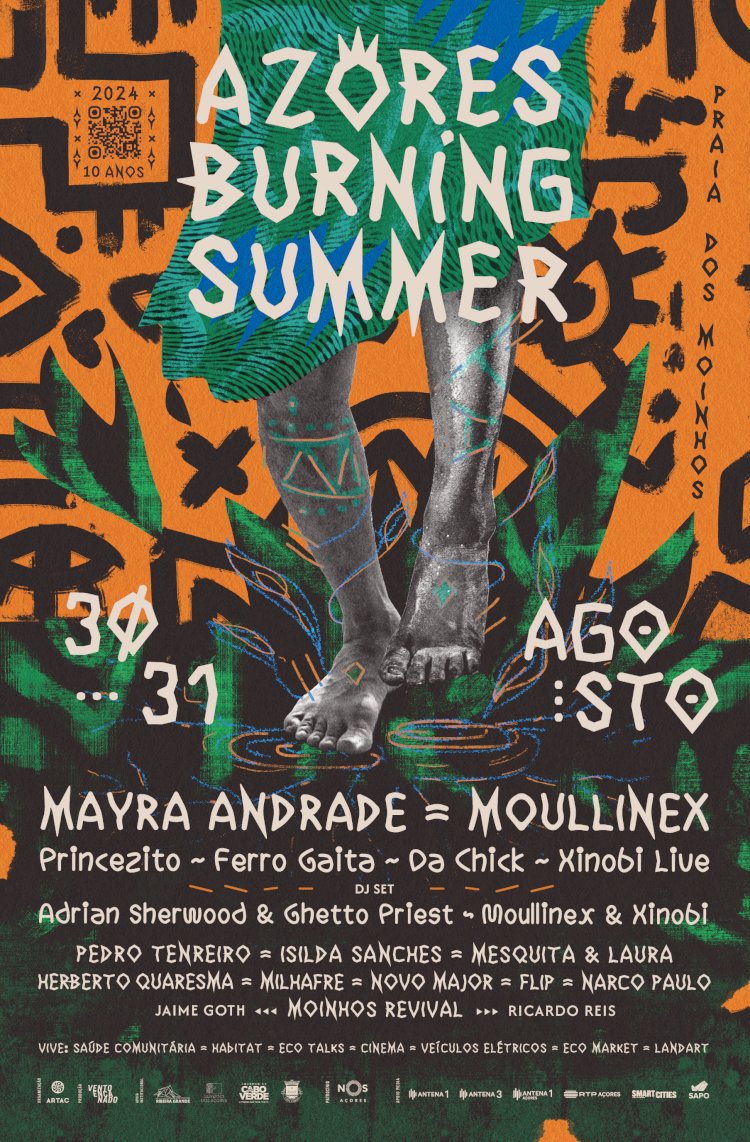 Eco Festival Azores Burning Summer celebra 10.ª edição com concerto exclusivo de Moullinex