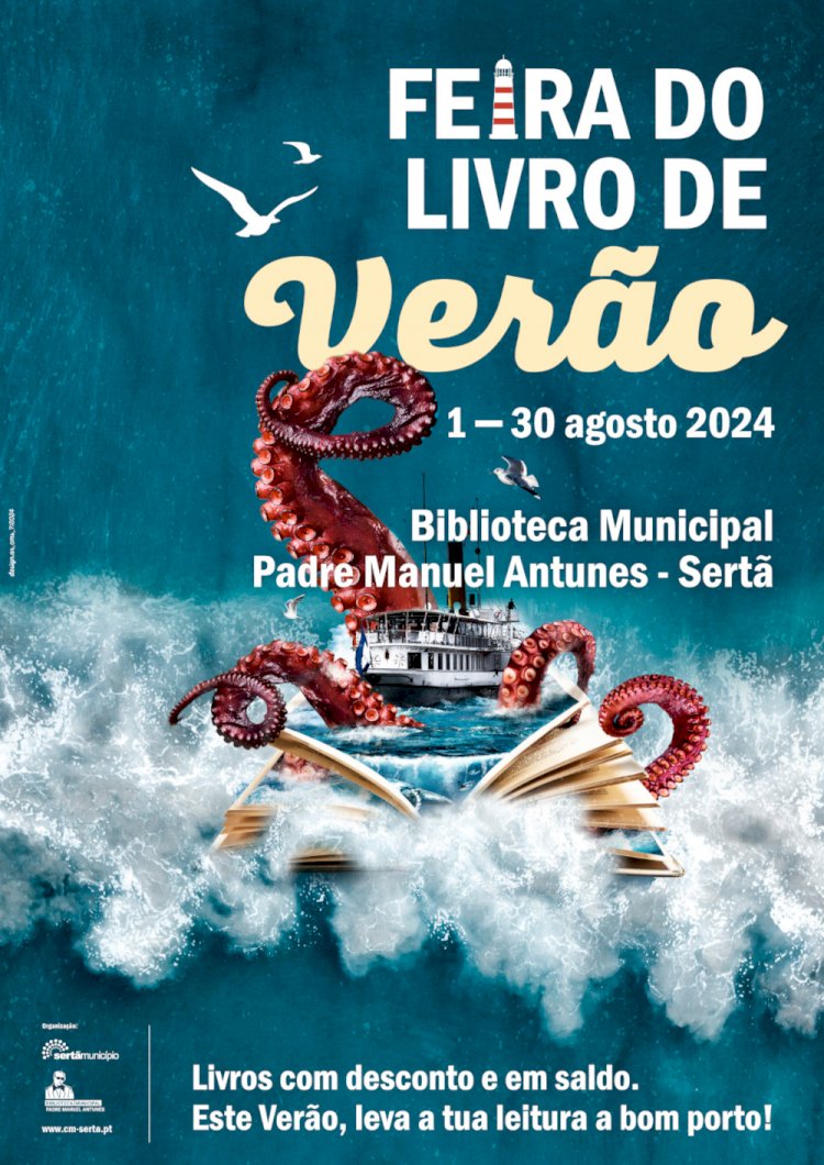 Feira do Livro de Verão regressa à Biblioteca Municipal