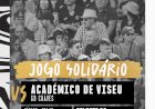 Académico de Viseu promove iniciativa solidária com bilhetes a 2 euros para o arranque da Liga 2