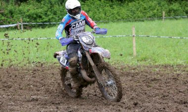 Domingos Cunha na derradeira etapa do Europeu Mini Enduro