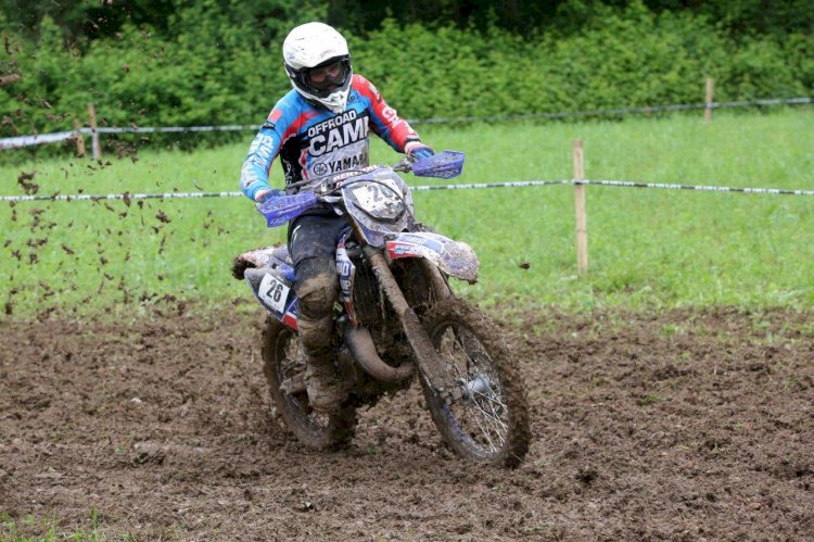 Domingos Cunha na derradeira etapa do Europeu Mini Enduro