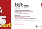 CM de Coimbra continua a celebrar os 50 anos de Liberdade com o programa “Abril por Dizer” de 20 a 22 de Setembro