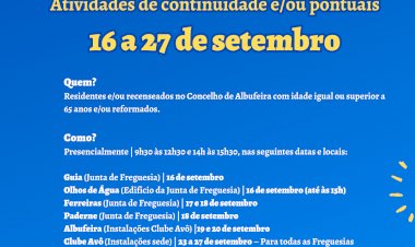 Clube Avô abre inscrições para o novo ano lectivo 2024-2025
