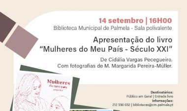 “Conversas Sem Margens” – Livro “Mulheres do Meu País” apresentado em Palmela