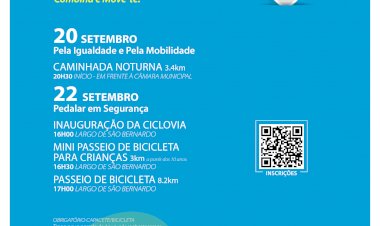 Município de Sátão comemora Semana Europeia da Mobilidade com a inauguração da ciclovia e realização de diversas iniciativas