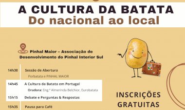 Pinhal Maior promove acção de formação sobre cultura da batata