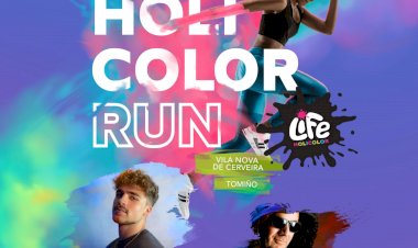 Pela primeira vez, Cerveira acolhe a HoliColor Run a 29 de Setembro
