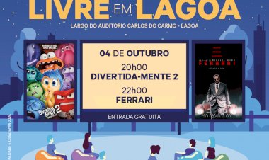 Cinema ao Ar Livre em Lagoa | 4 de Outubro | Largo do Auditório Carlos do Carmo