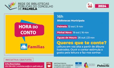 “Hora do Conto Famílias” regressa em Outubro – participação gratuita