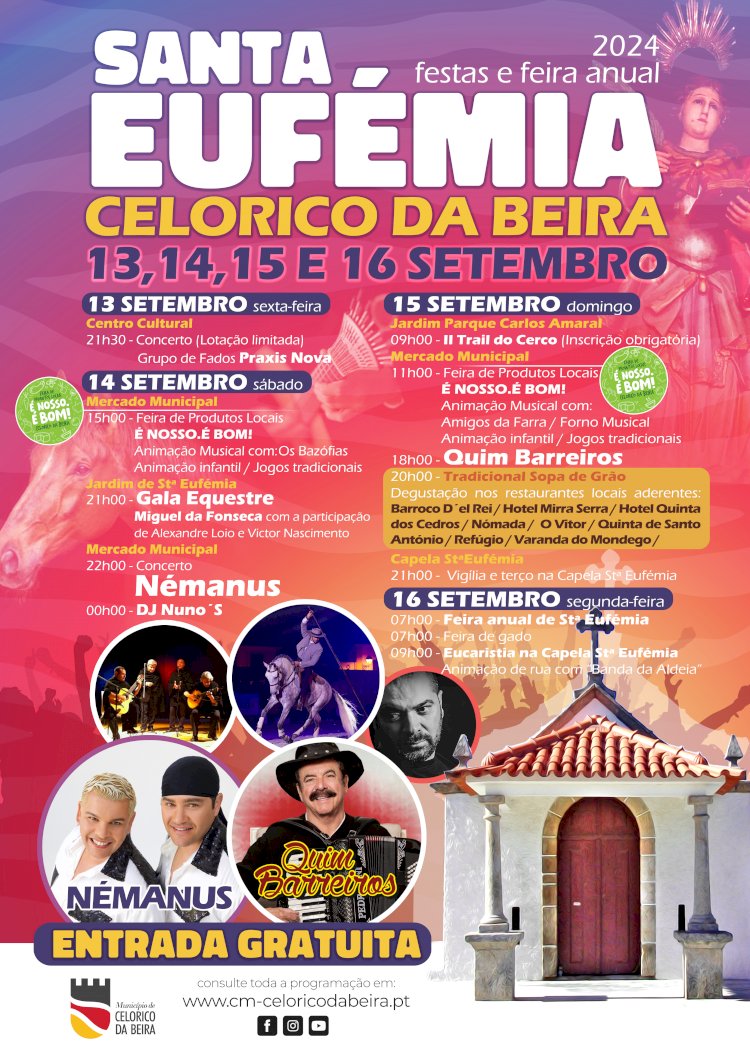 Feira/Festa de Sta. Eufémia em Celorico da Beira