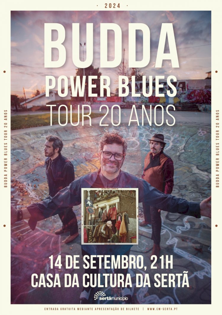 Budda Power Blues na Casa da Cultura da Sertã