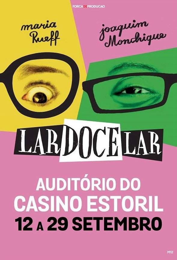 Joaquim Monchique e Maria Rueff em “Lar Doce Lar” no Casino Estoril