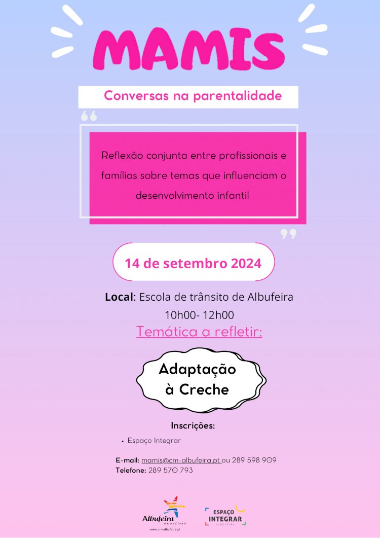 Município de Albufeira promove 2.ª edição de Conversas na Parentalidade