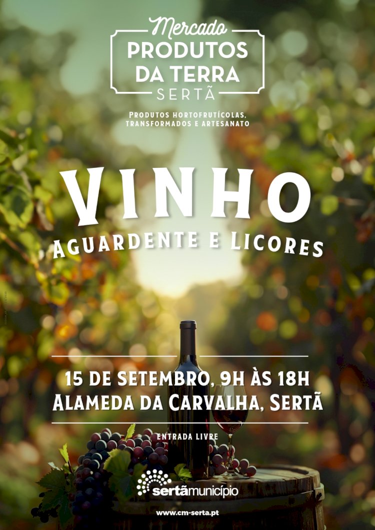 Produtos da Terra dedicados ao Vinho, Aguardente e Licores