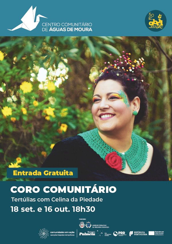 “Coro Comunitário” com Celina da Piedade em Águas de Moura