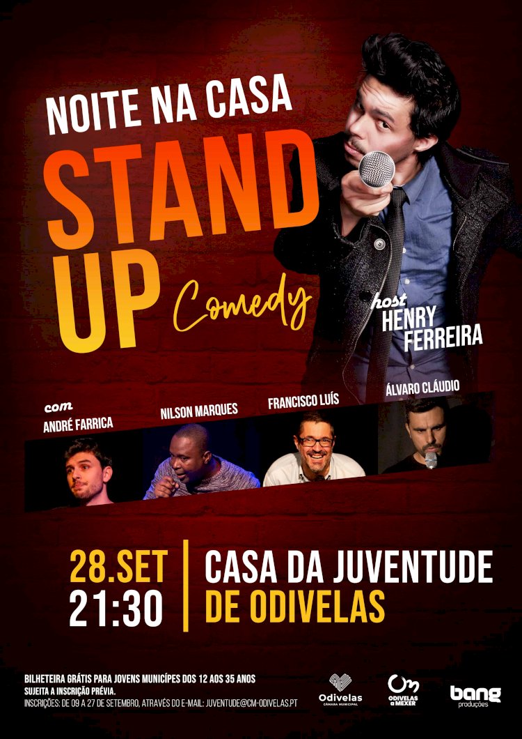 Noite na Casa – Stand Up Comedy - 28 de Setembro