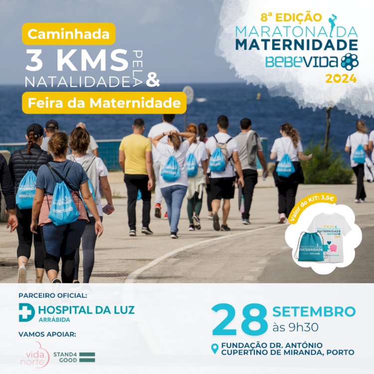 Maratona da Maternidade regressa ao Porto no dia 28 de Setembro