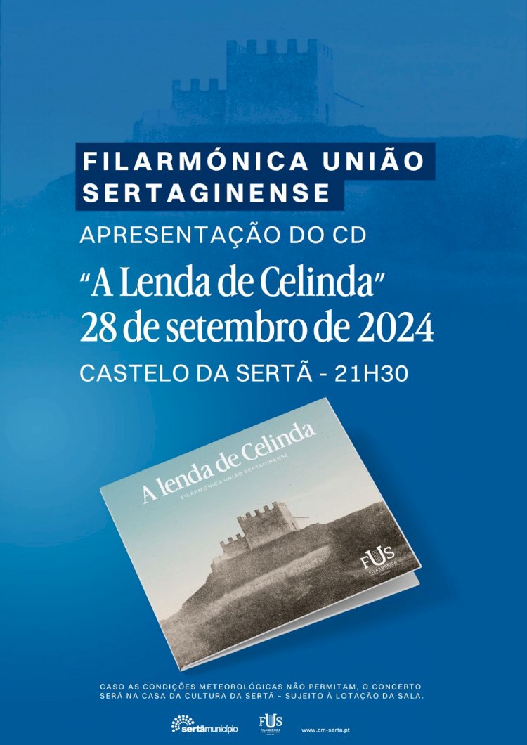 Filarmónica União Sertaginense apresenta o seu primeiro álbum "A Lenda de Celinda"