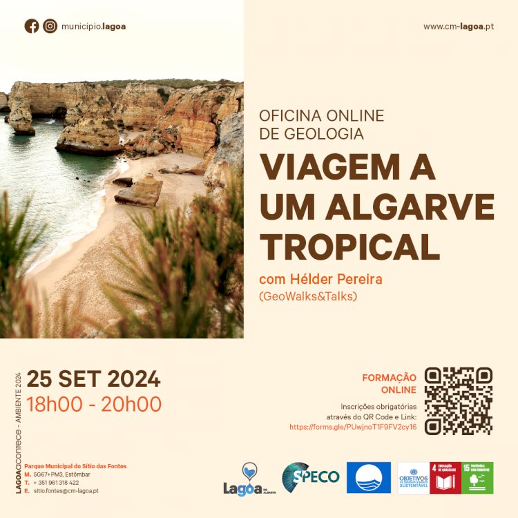 Oficina Online de Geologia | Viagem a um Algarve Tropical