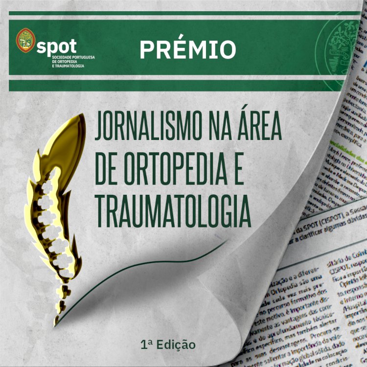 Prémio distingue trabalhos jornalísticos na área da Ortopedia e Traumatologia