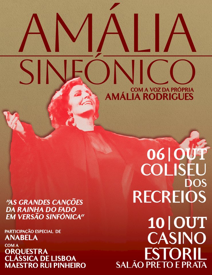 Amália Sinfónico - As Grandes Canções da Rainha do Fado em Versão Sinfónica