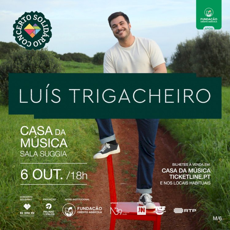 Luís Trigacheiro - concerto solidário Casa da Música, 6 Outubro