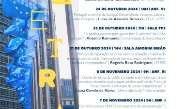 SHINE 2Europe participa no Ciclo de Conferências em Estudos Europeus na Universidade de Coimbra