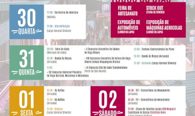 Feira dos Santos: este ano com cinco dias de festa, em Chaves