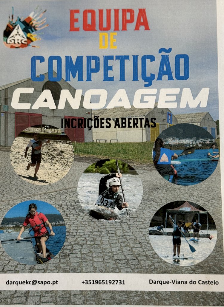 Iniciação à Canoagem de Competição – Inscrições abertas!