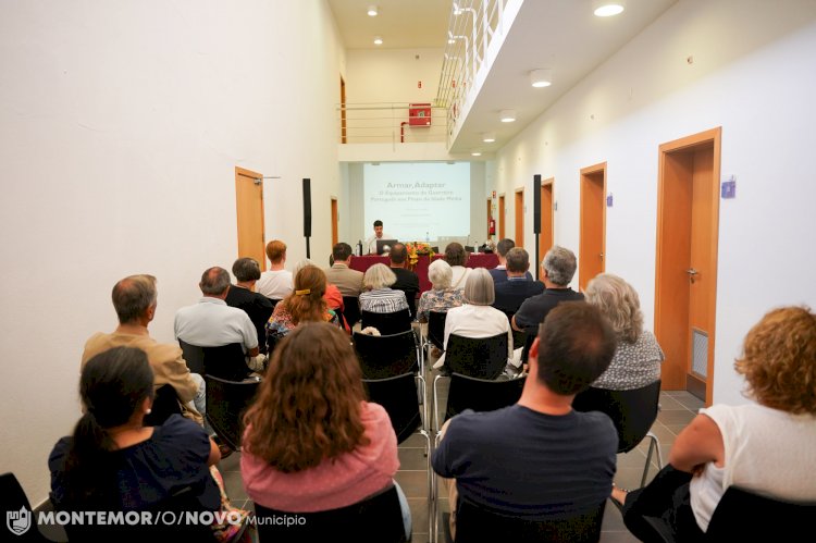 Armamento medieval foi tema de conferência no Arquivo Municipal de Montemor-o-Novo