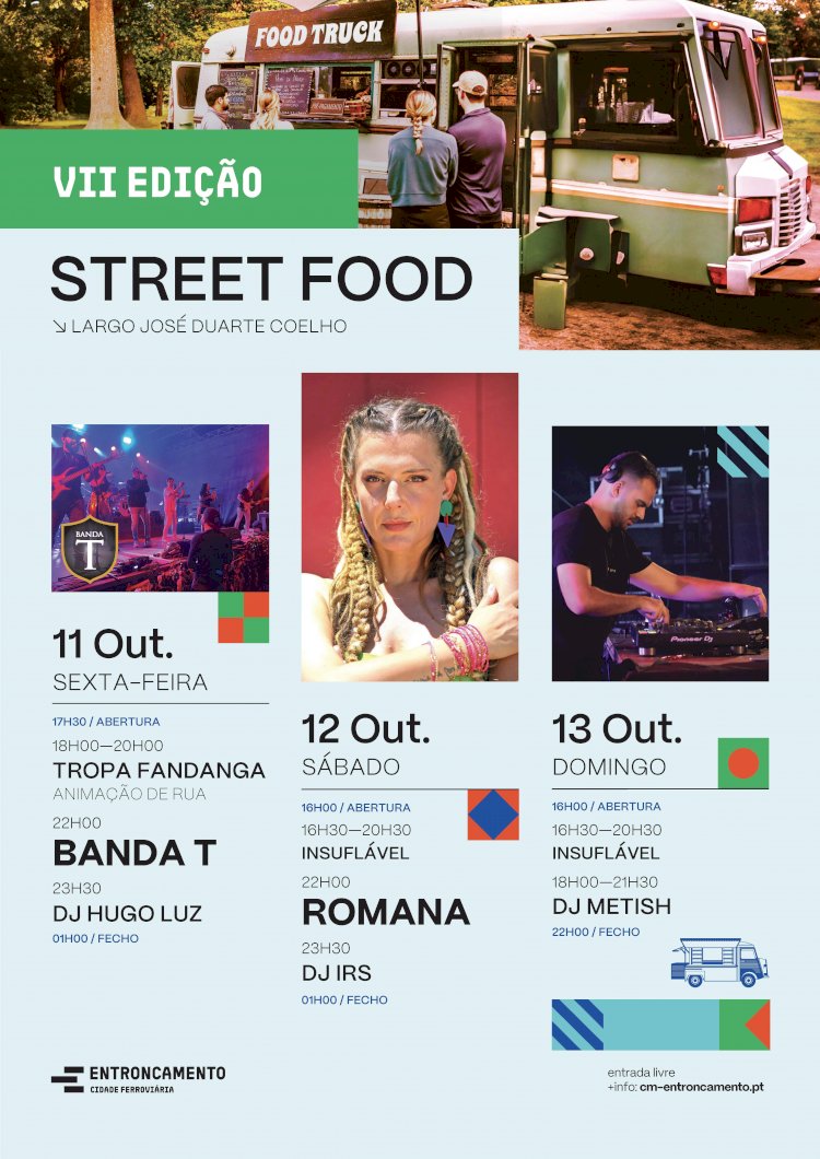 7.º Street Food Entroncamento | 11, 12 e 13 de Outubro