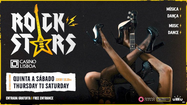 Casino Lisboa estreia espectáculo “Rock Stars” a 17 de Outubro