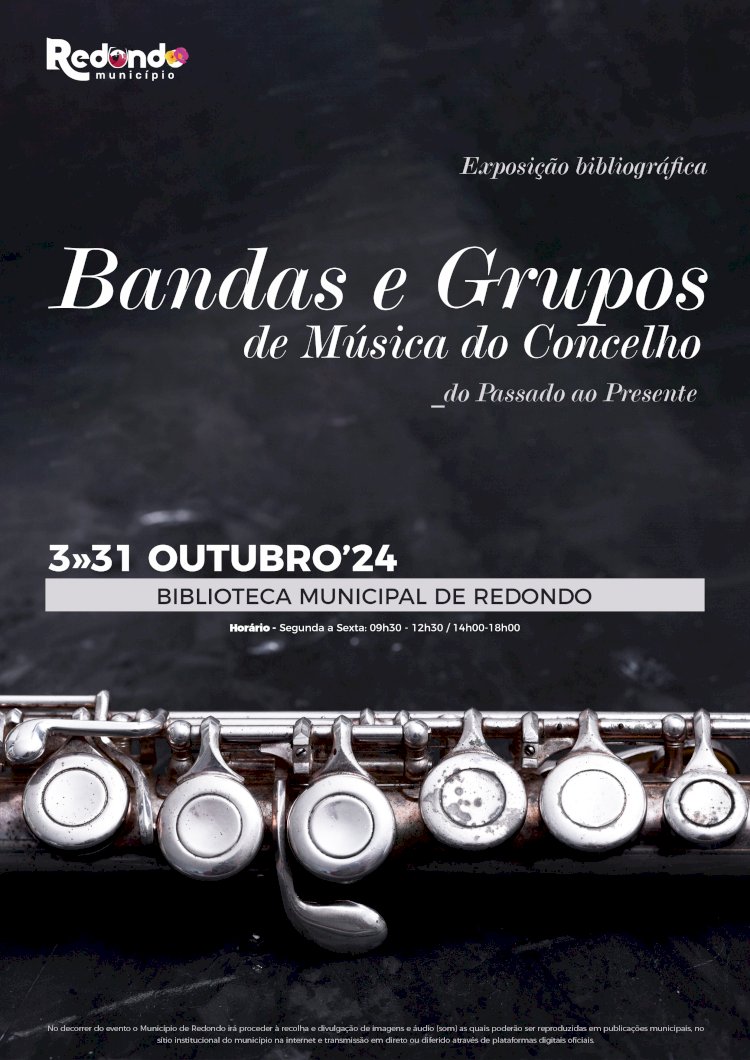 Exposição bibliográfica "Bandas e Grupos de Música do Concelho - Do Passado ao Presente"