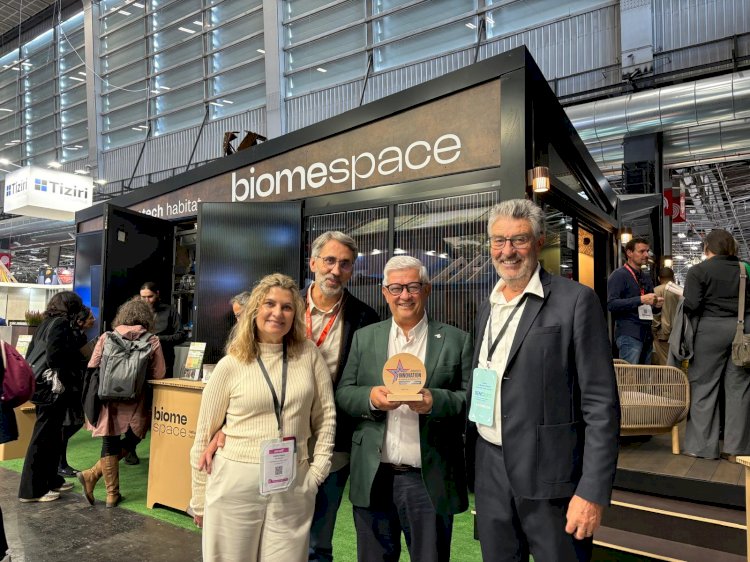 Biomespace recebe 2.º Prémio Mundial de Inovação em Construção