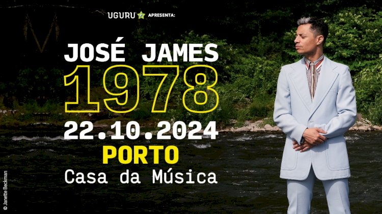 José James ao vivo no Porto - Concerto único em Portugal - 22 Out | Casa da Música