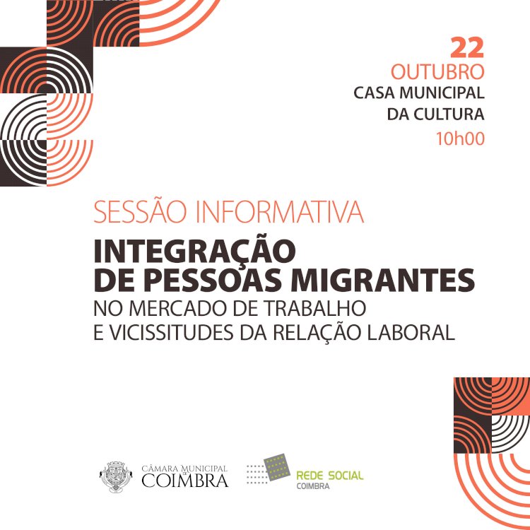 Casa Municipal da Cultura acolhe sessão informativa sobre integração de migrantes no Mercado de trabalho