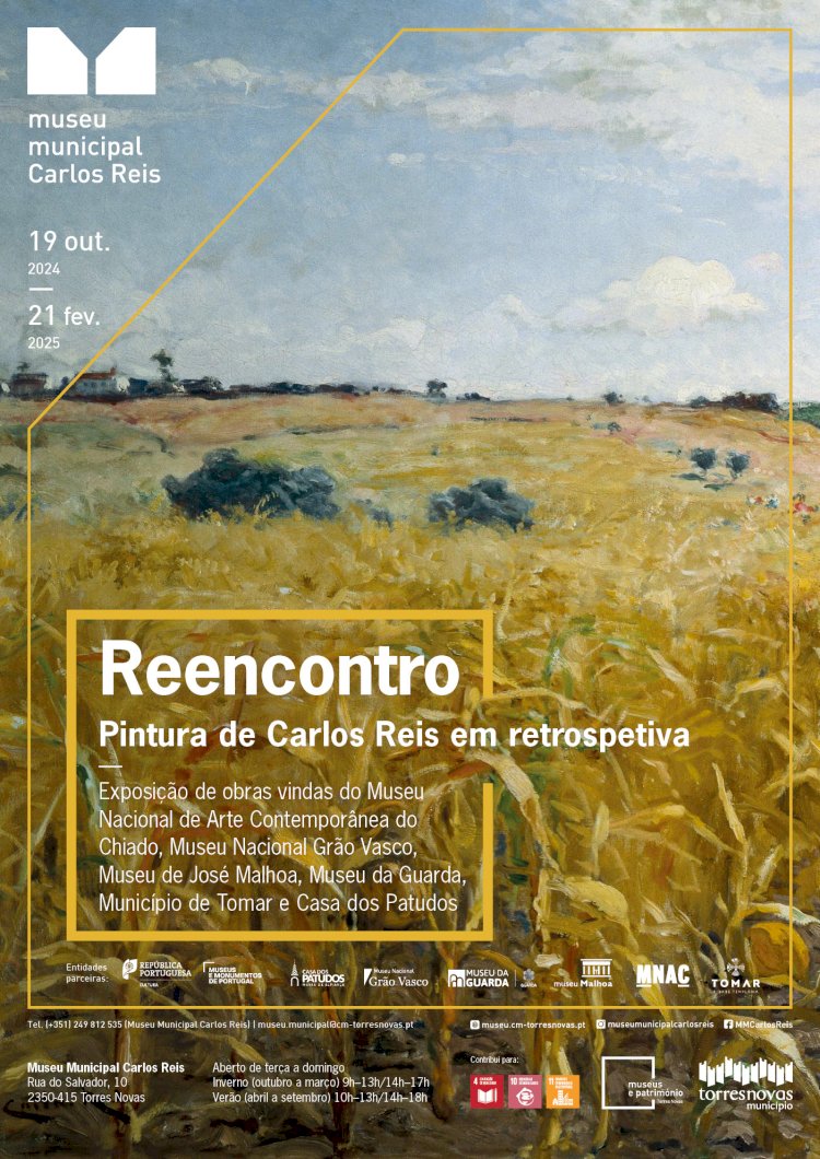 Exposição «Reencontro - Pintura de Carlos Reis em retrospectiva» no Museu Municipal Carlos Reis