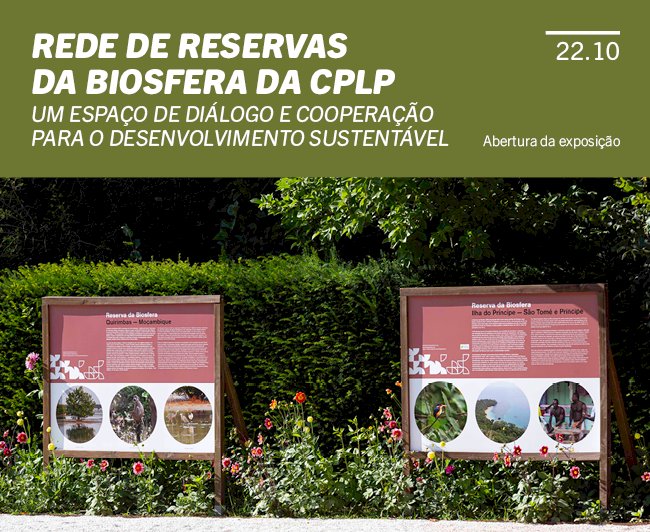 Abertura Exposição Reservas da Biosfera em São Tomé e Príncipe | 22 Outubro