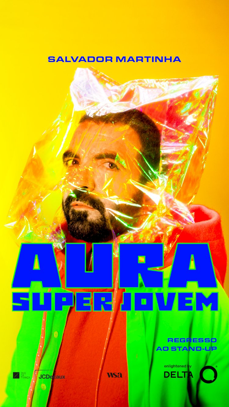 Salvador Martinha regressa ao Stand-up com o espectáculo "Aura Super Jovem"