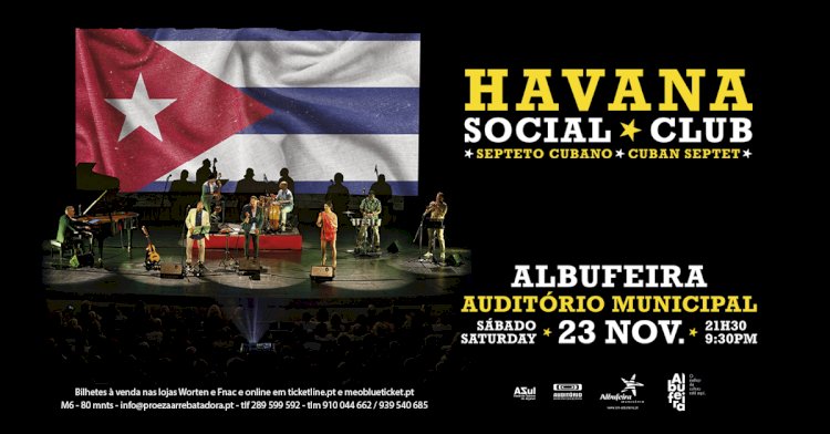 Município de Albufeira recebe concerto de homenagem aos grandes artistas cubanos