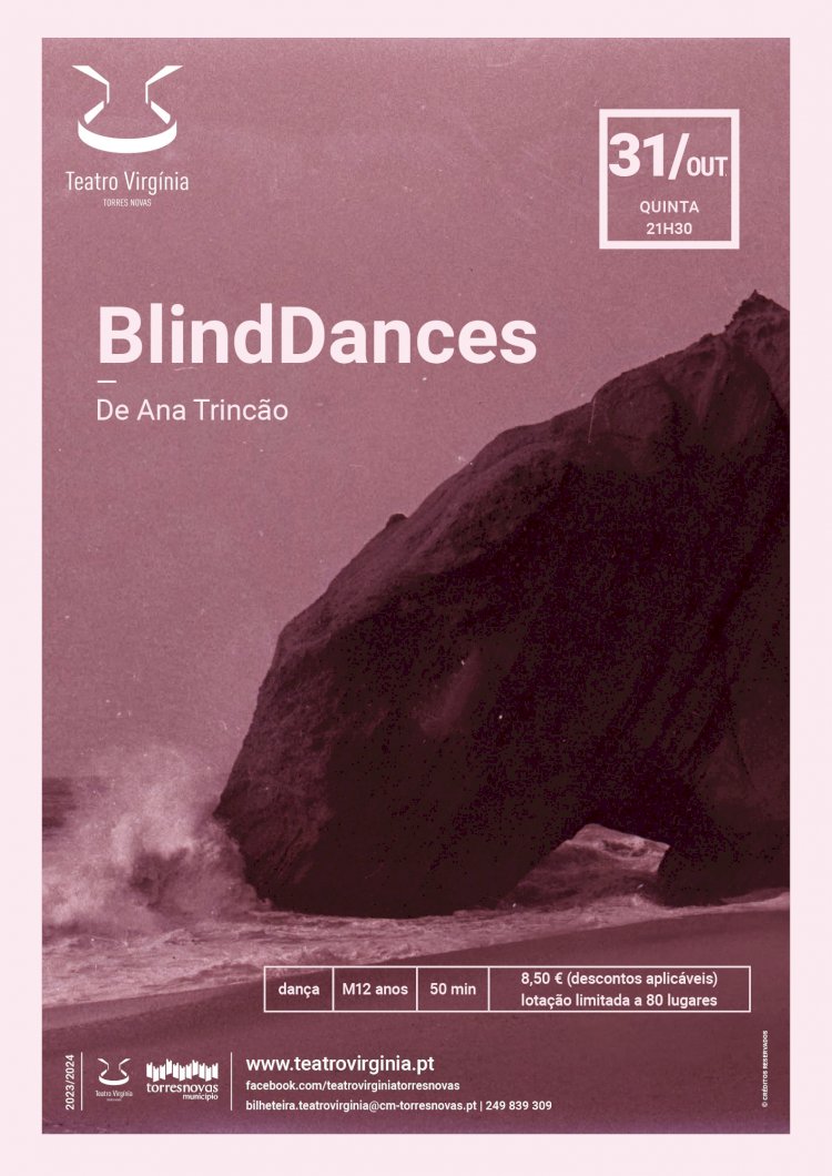 BlindDances, de Ana Trincão, dia 31 de Outubro no Teatro Virgínia