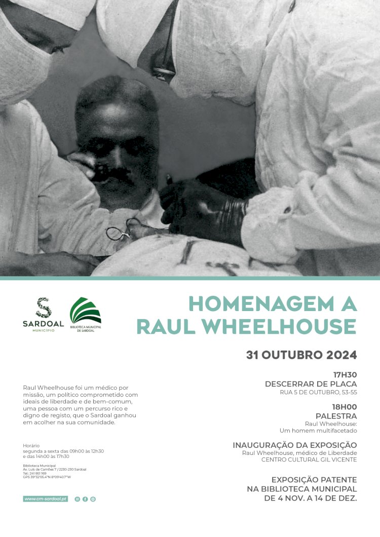 Raul Wheelhouse homenageado em Sardoal