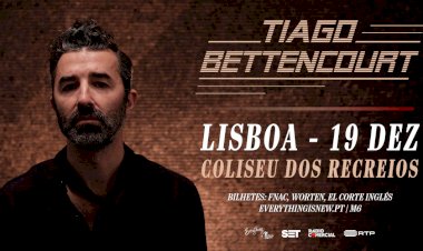 Tiago Bettencourt no Coliseu dos Recreios