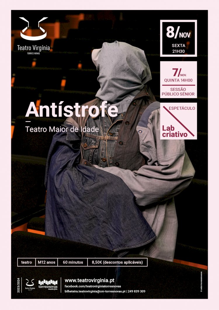 Teatro Maior de Idade estreia «Antístrofe»