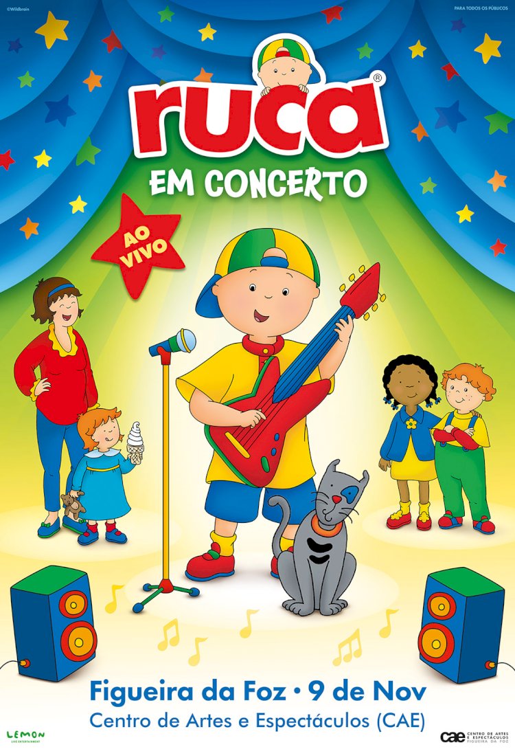 Espetáculo Infantil "Ruca em Concerto" - Centro de Artes e Espectáculos, 9 de Novembro