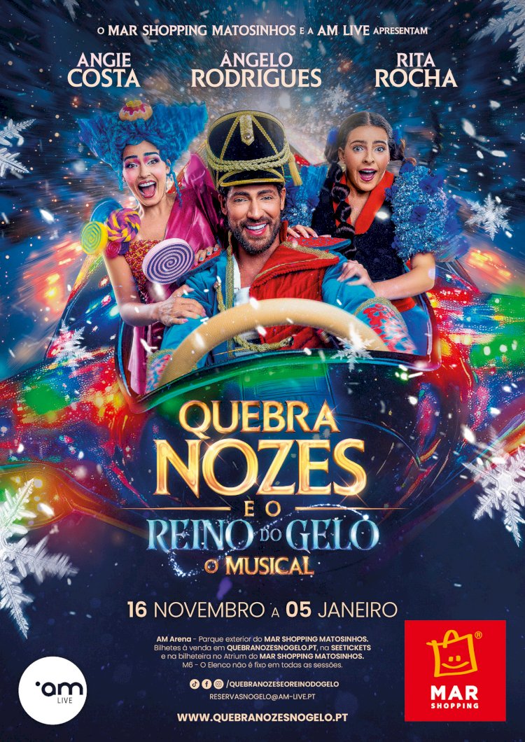 Quebra-Nozes e o Reino do Gelo, o espectáculo do Mar Shopping Matosinhos