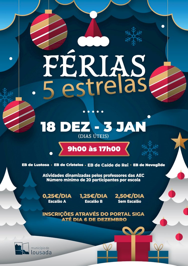 Lousada Vila Natal a partir de sábado