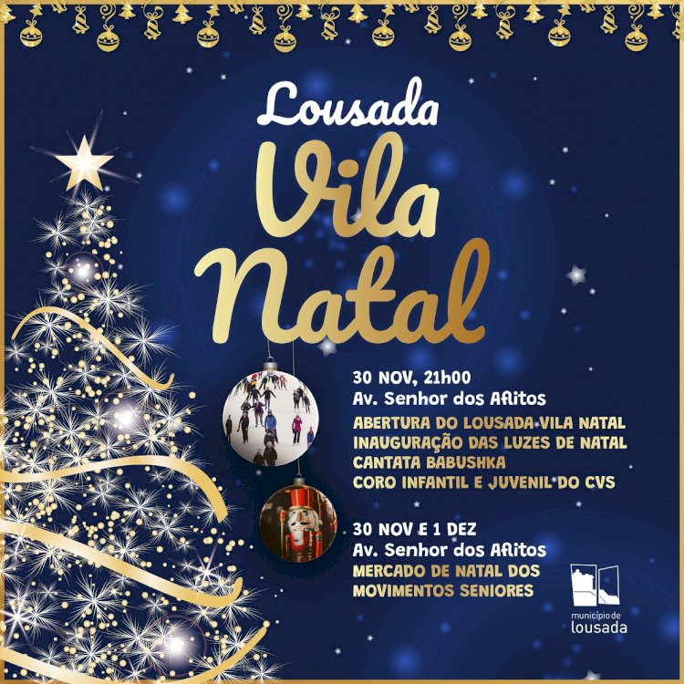 Lousada Vila Natal a partir de sábado